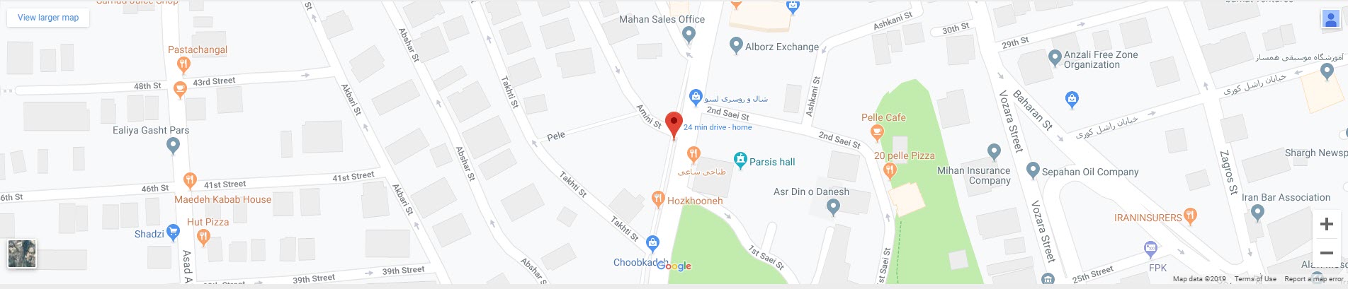 آدرس مطب دکتر وهاب آقائی